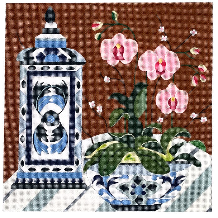 10x10 Blue and White Porcelain #2