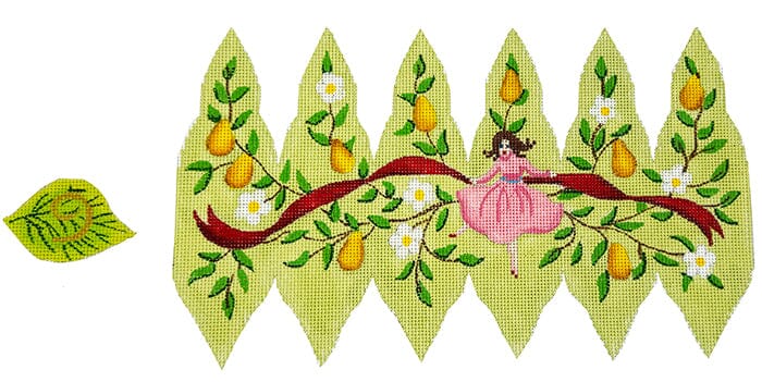 12 Days 3D Pear - 9 Ladies Dancing