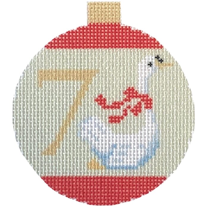 12 Days Baubles - 7 Swans A Swimming