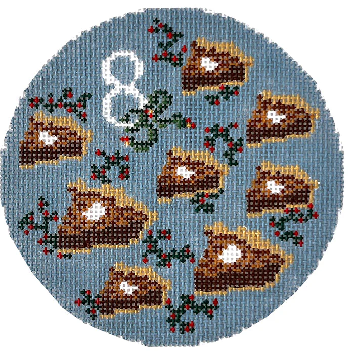 12 Days of Southern Christmas - Eight Pecan Pies Piping