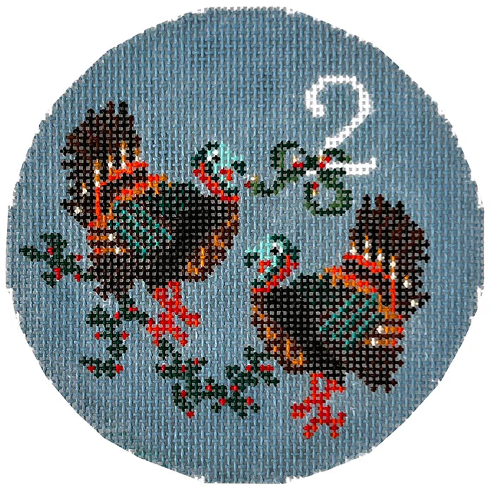 12 Days of Southern Christmas - Two Wild Turkeys