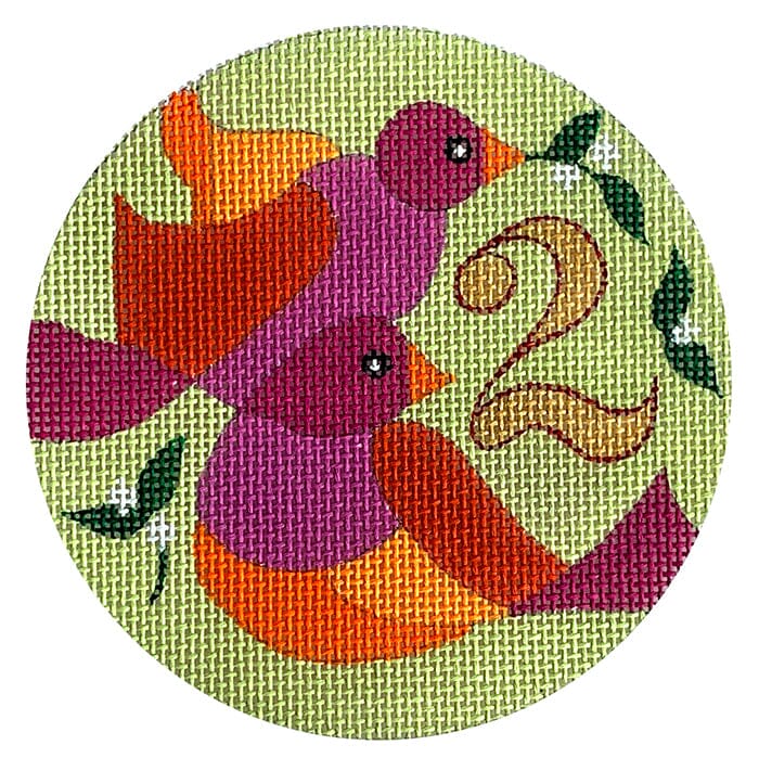 12 Days Ornament - 2 Turtle Doves