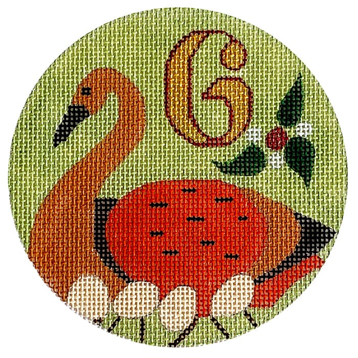 12 Days Ornament - 6 Geese