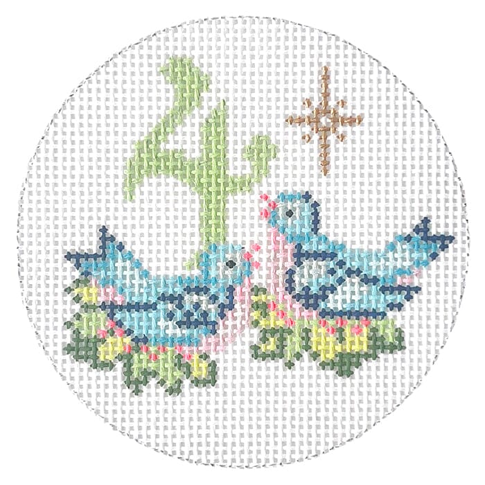 12 Days Round - 4 Calling Birds