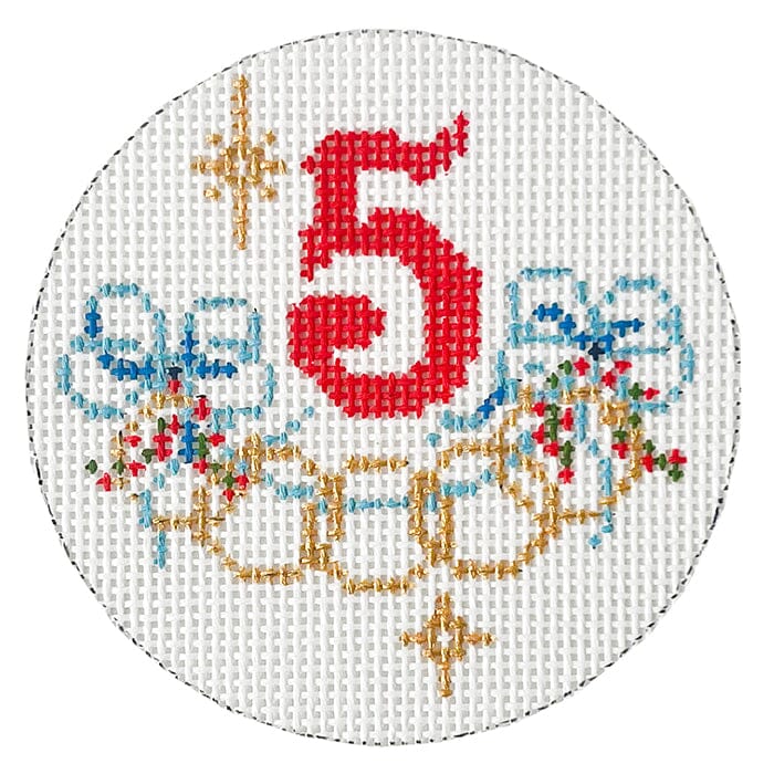 12 Days Round - 5 Golden Rings