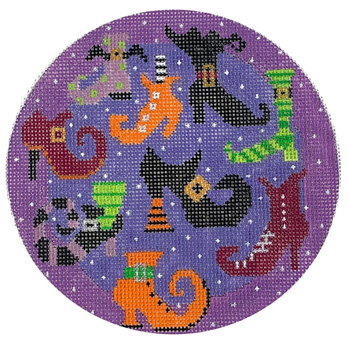 13 Days of Halloween - Nine Colorful Witch Boots