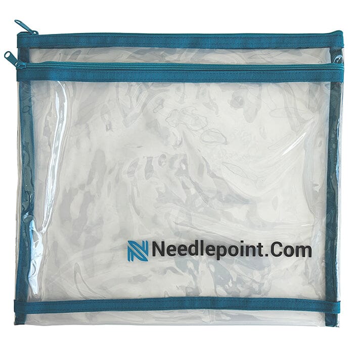 2-Pocket Needlepoint.Com Logo Bag