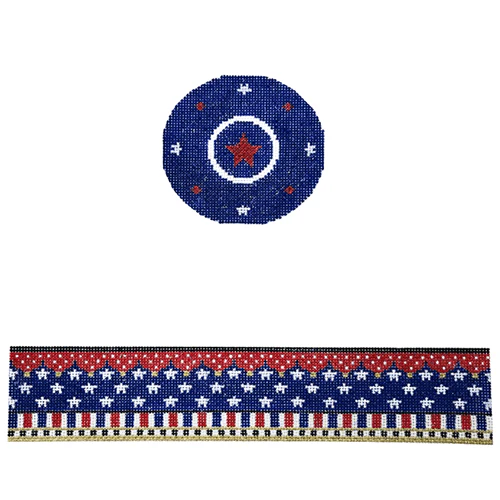 4th Of July Hinged Box with hardware