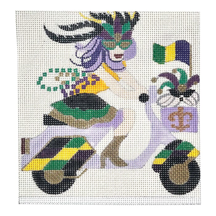 Mardi Gras Vespa 5x5