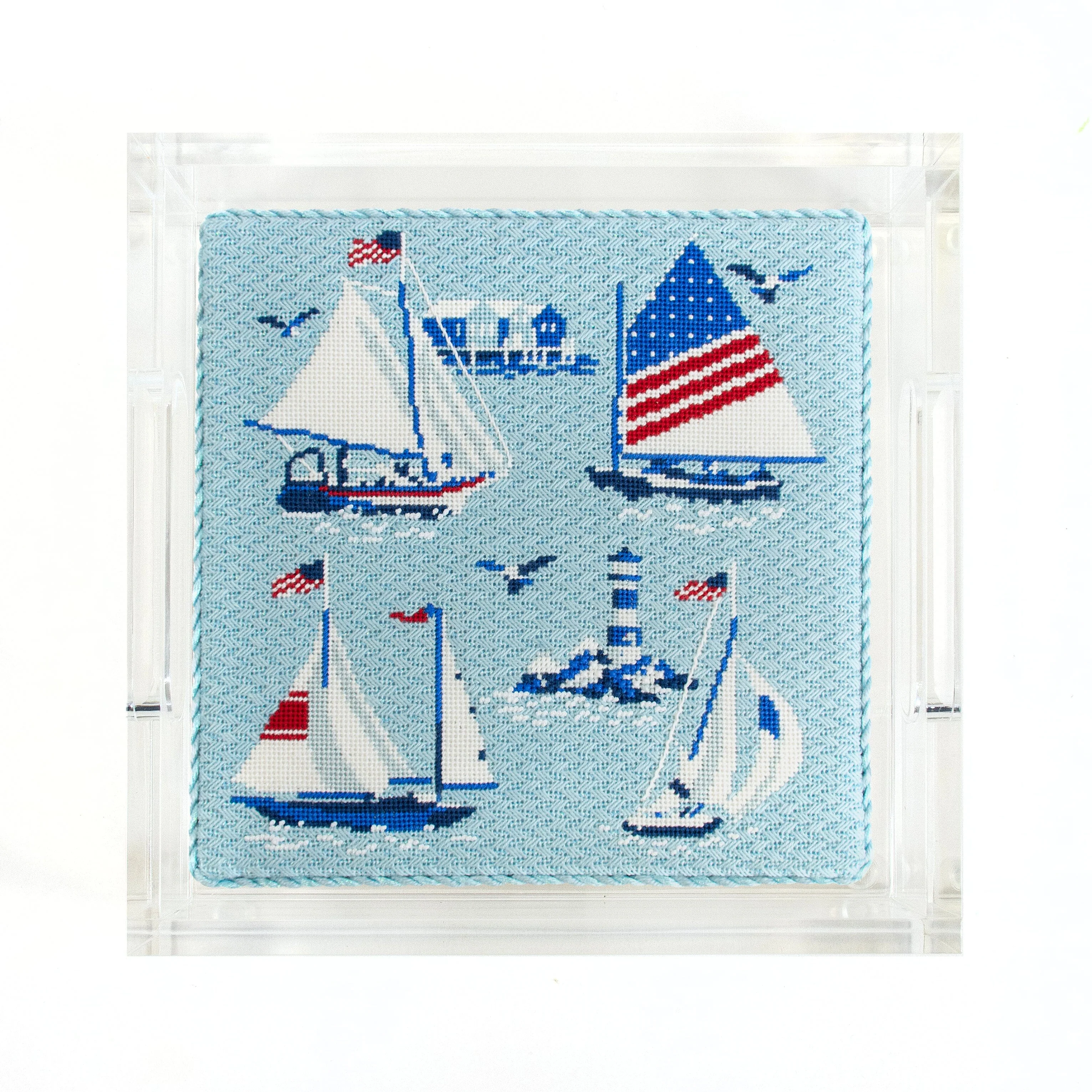 8" Acrylic Tray - Image 2
