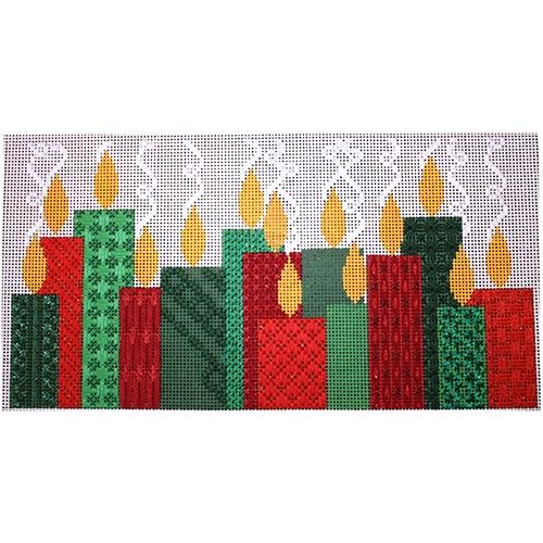 Candles on 18 mesh