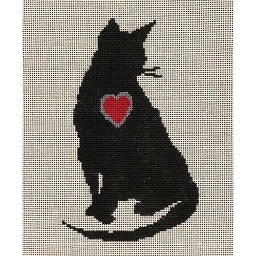 Cat with Heart