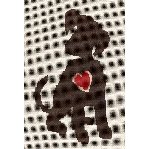 Puppy with Heart