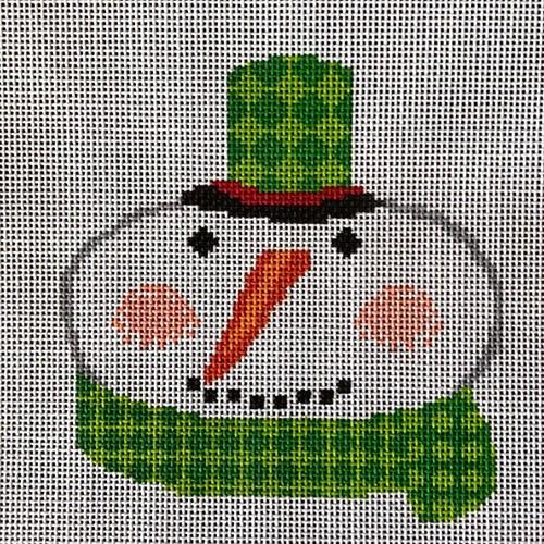 Snowman Green Diamond