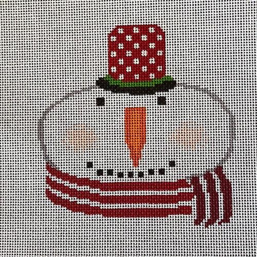Snowman Red White