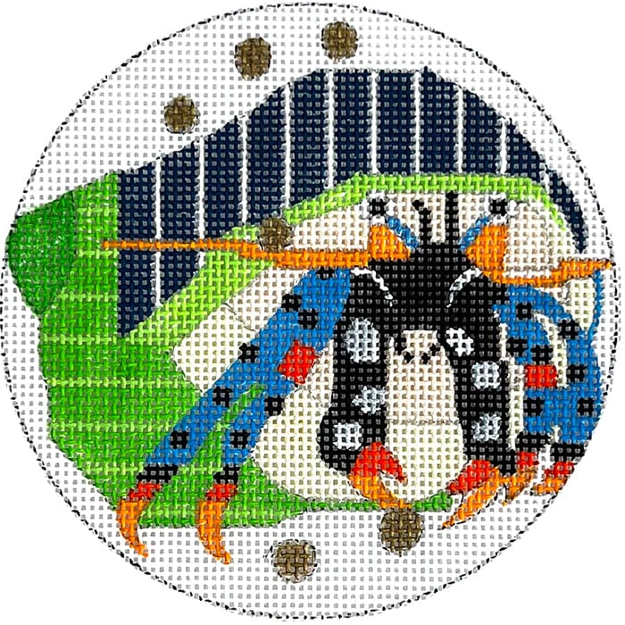Abstract Hermit Crab Ornament
