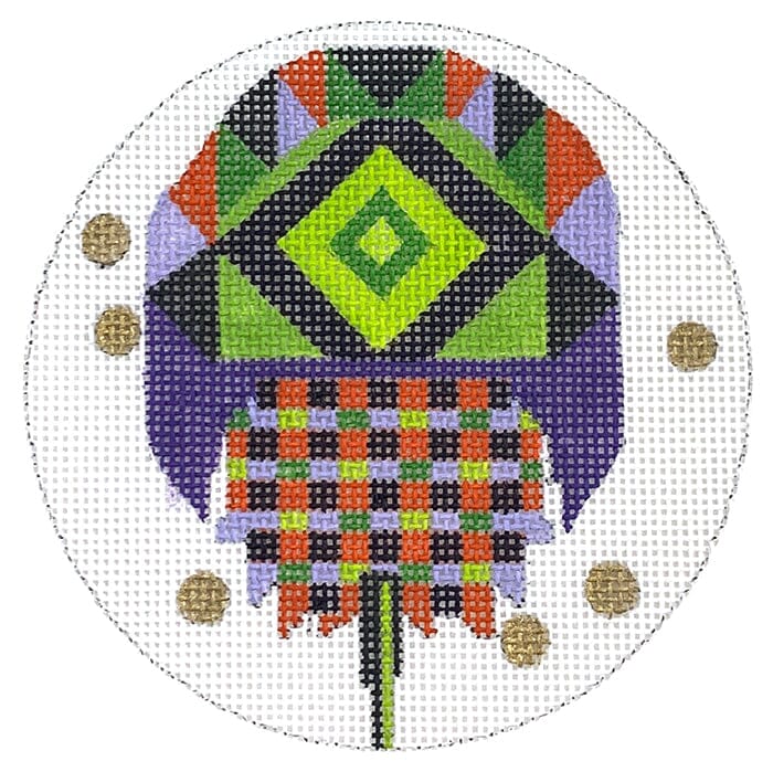 Abstract Horseshoe Crab Ornament