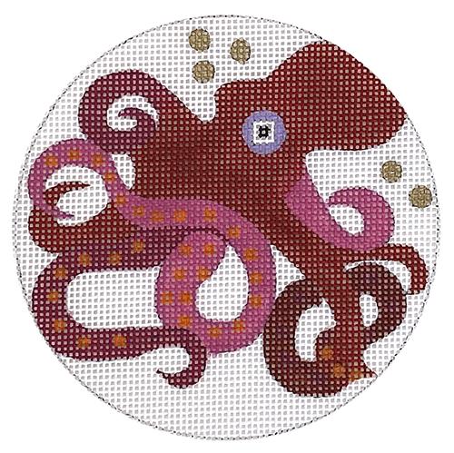 Abstract Octopus Ornament