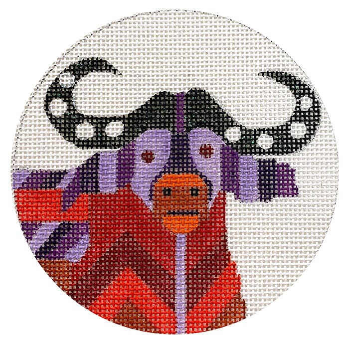 Abstract Water Buffalo Ornament