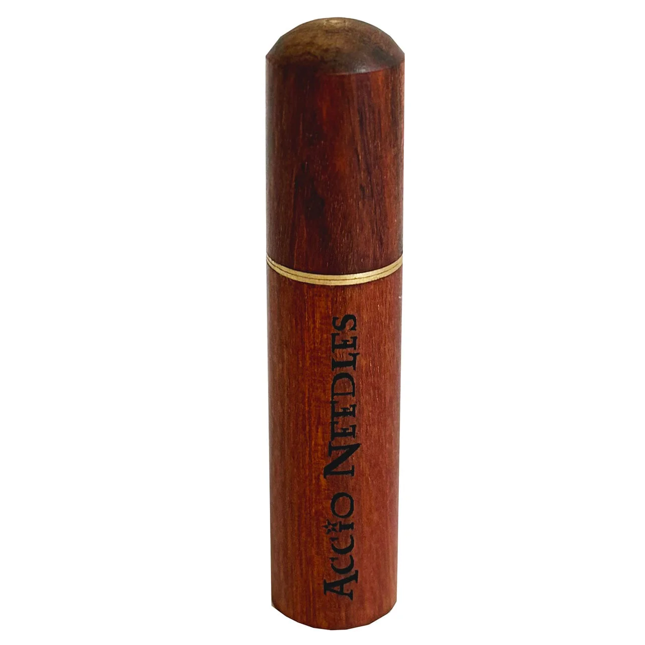 Accio Engraved Wood Needle Storage Tube - Image 2