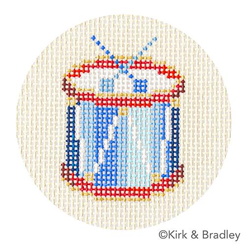 Advent Ornaments - Drum with Stitch Guide - Image 2