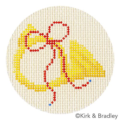 Advent Ornaments - Horn with Stitch Guide - Image 2