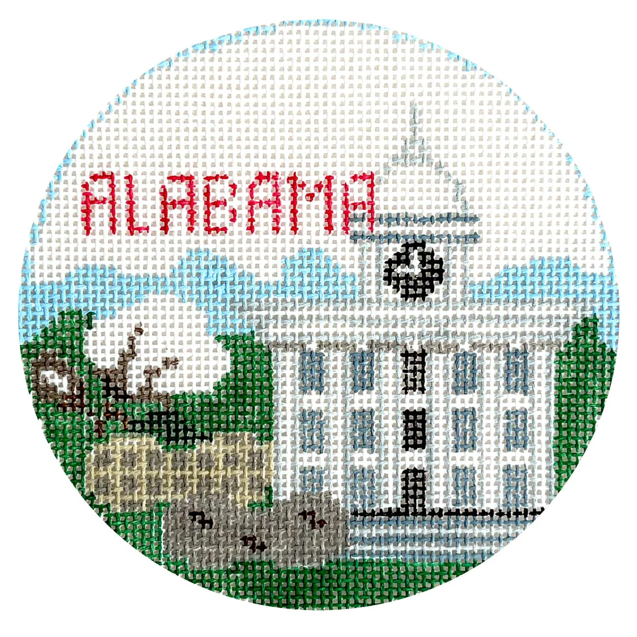 State of Alabama Round - State Capitol