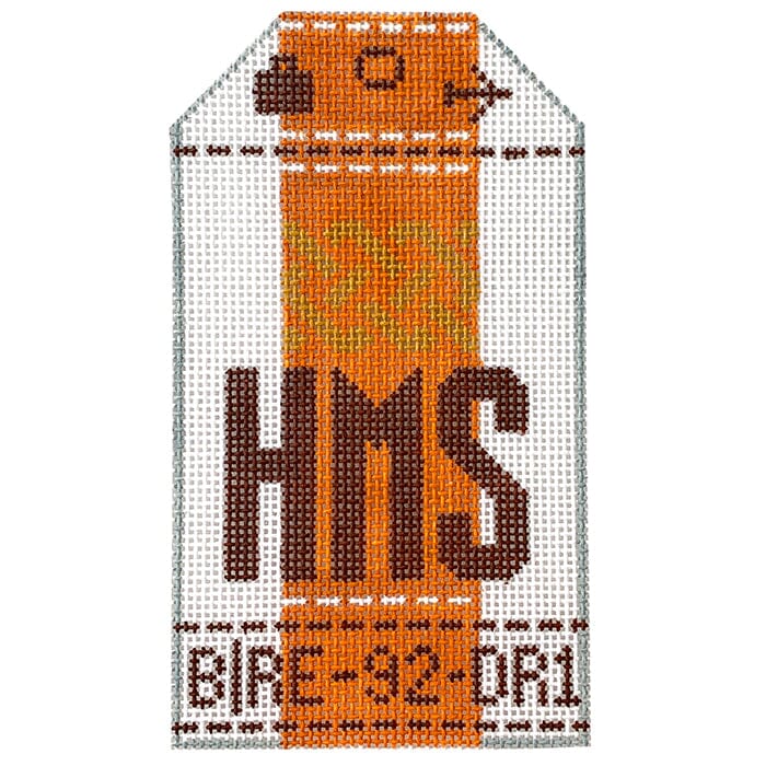 His Majesty's Ship HMS Retro Travel Tag