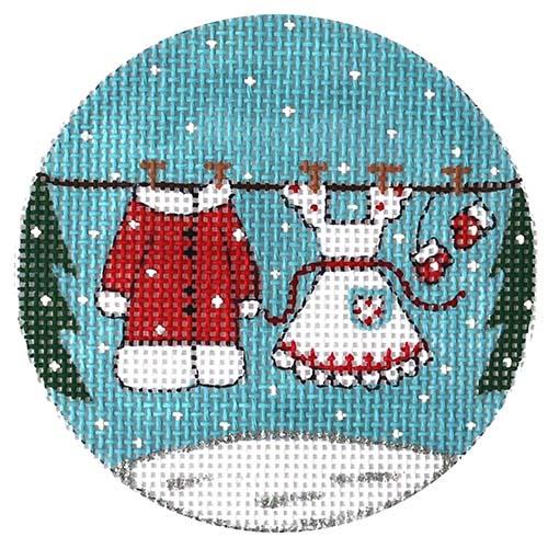 Mrs. Claus' Clothesline