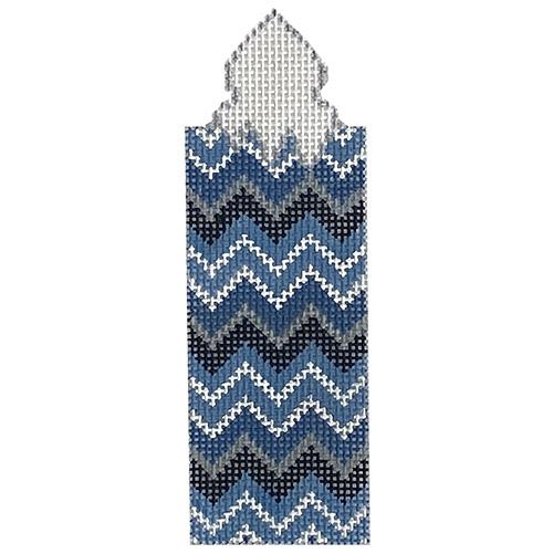 Hanukkah Chevrons Candle
