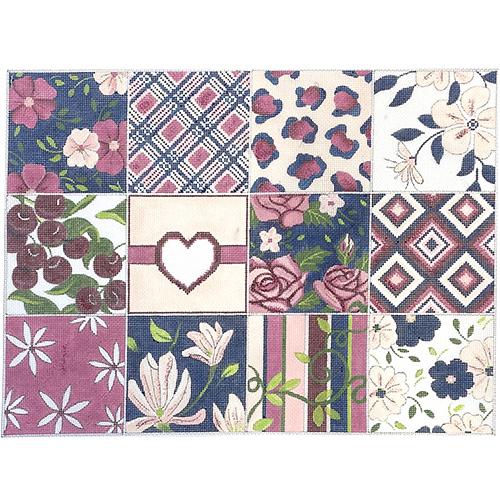 Navy & Pink Collage