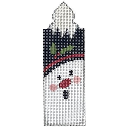 Snowman Face Candle