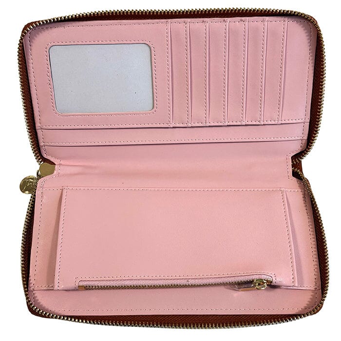 All-In Wallet - Cognac & Pink - Image 3