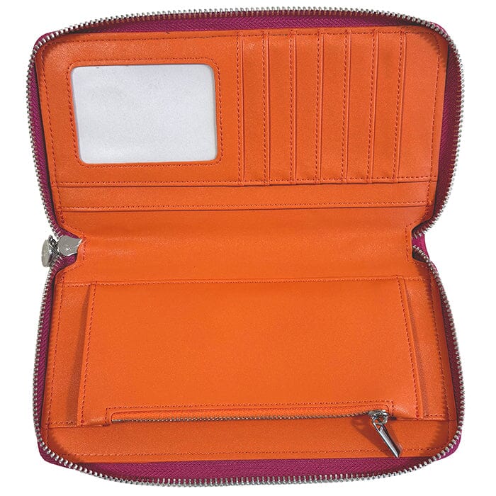 All-In Wallet - Hot Pink & Tangerine - Image 3