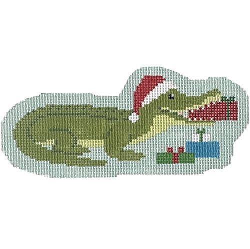 Alligator, Presents Ornament