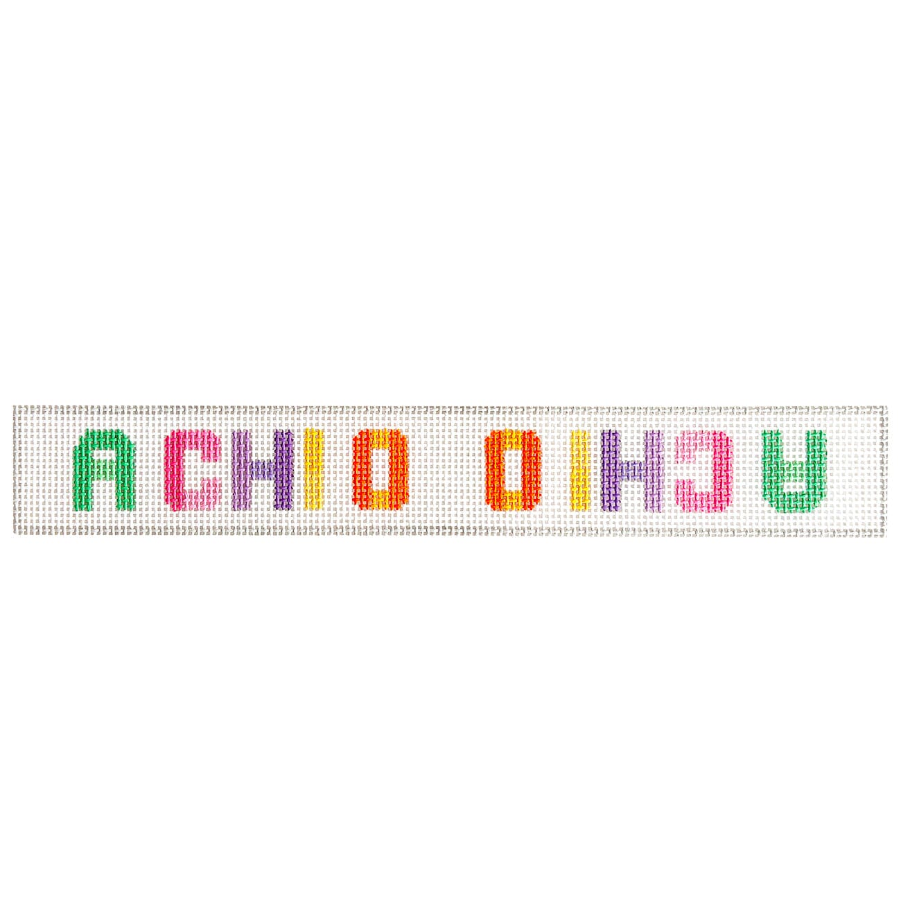 Alpha Chi Omega Brights Key Fob