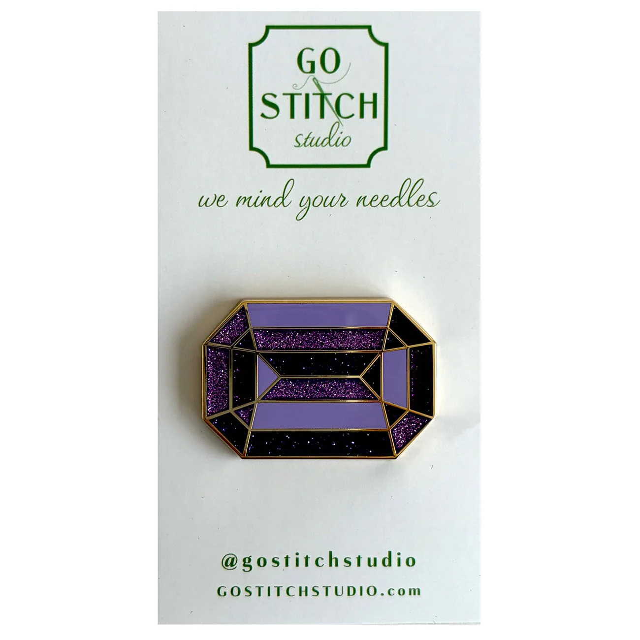 Amethyst "The Duchess" Needle Minder