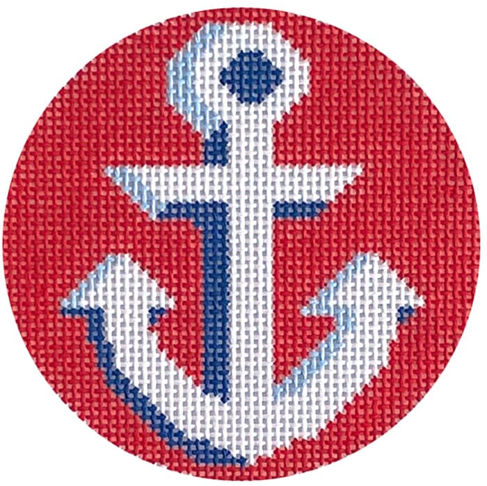 Anchor Round - Red