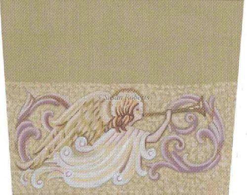 Angel & Horn Stocking Topper