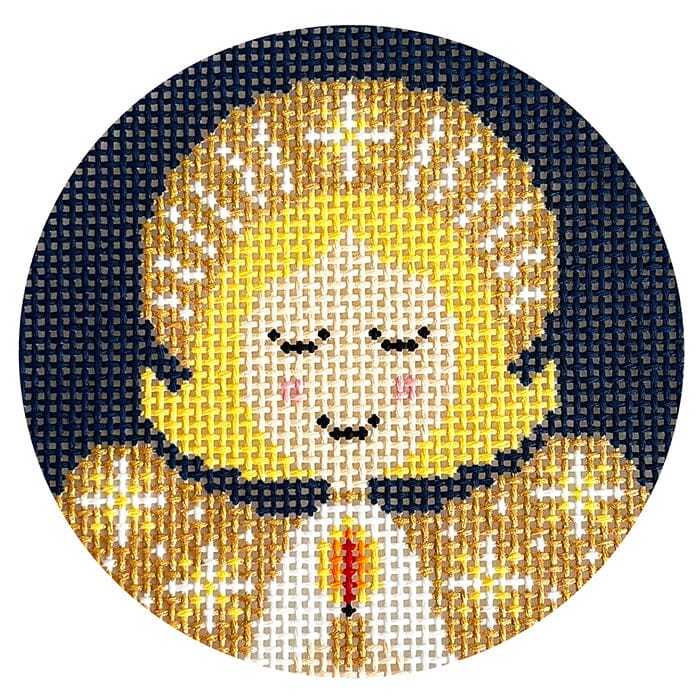 Angel Girl Round - Blonde