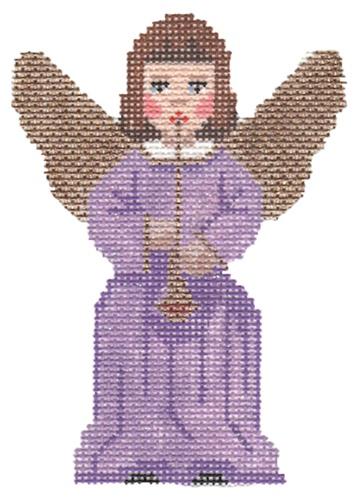 Angel with Horn - Purple