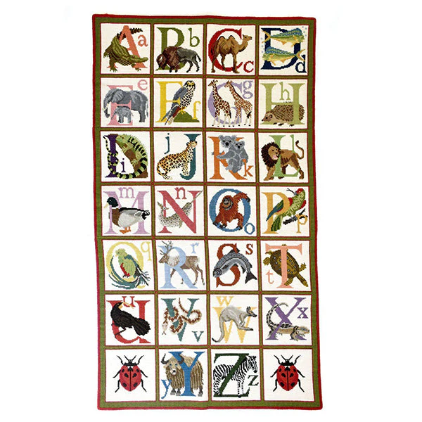 Animal Alphabet Rug - Image 2
