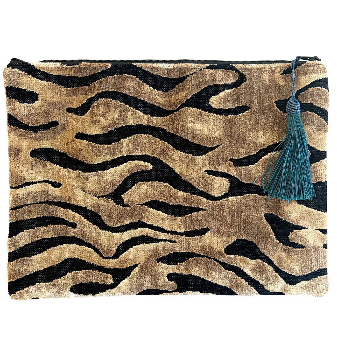 Anna Clutch - Brown / Black
