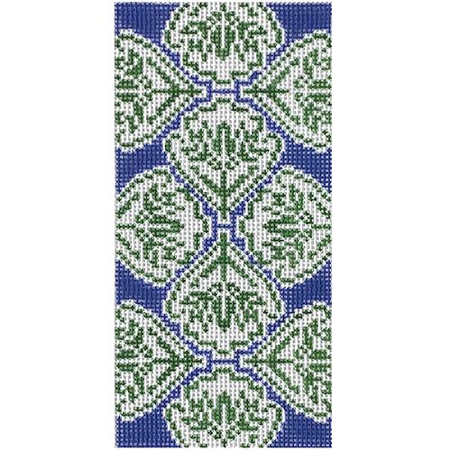 Blue Medallion Eyeglass Case