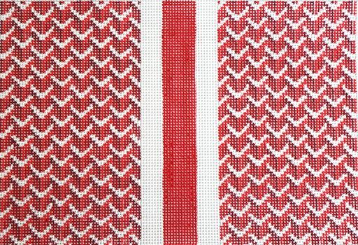 Y Pattern Clutch - Red Back