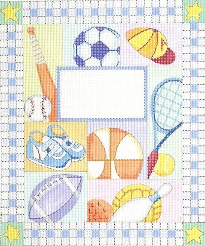 Boy Sports Birth Announcement