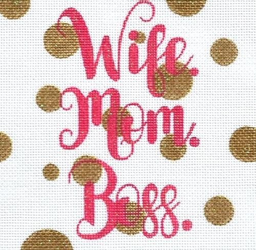 Wife. Mom. Boss. Bubbles Square