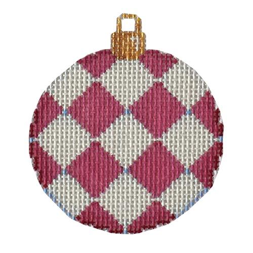 Pink Harlequin Mini Ball