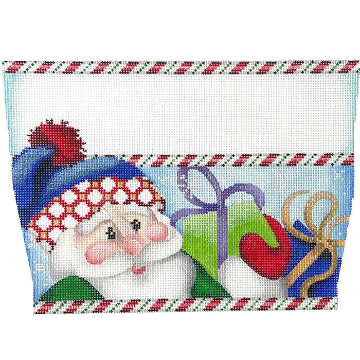 Santa / Gifts Stocking Cuff