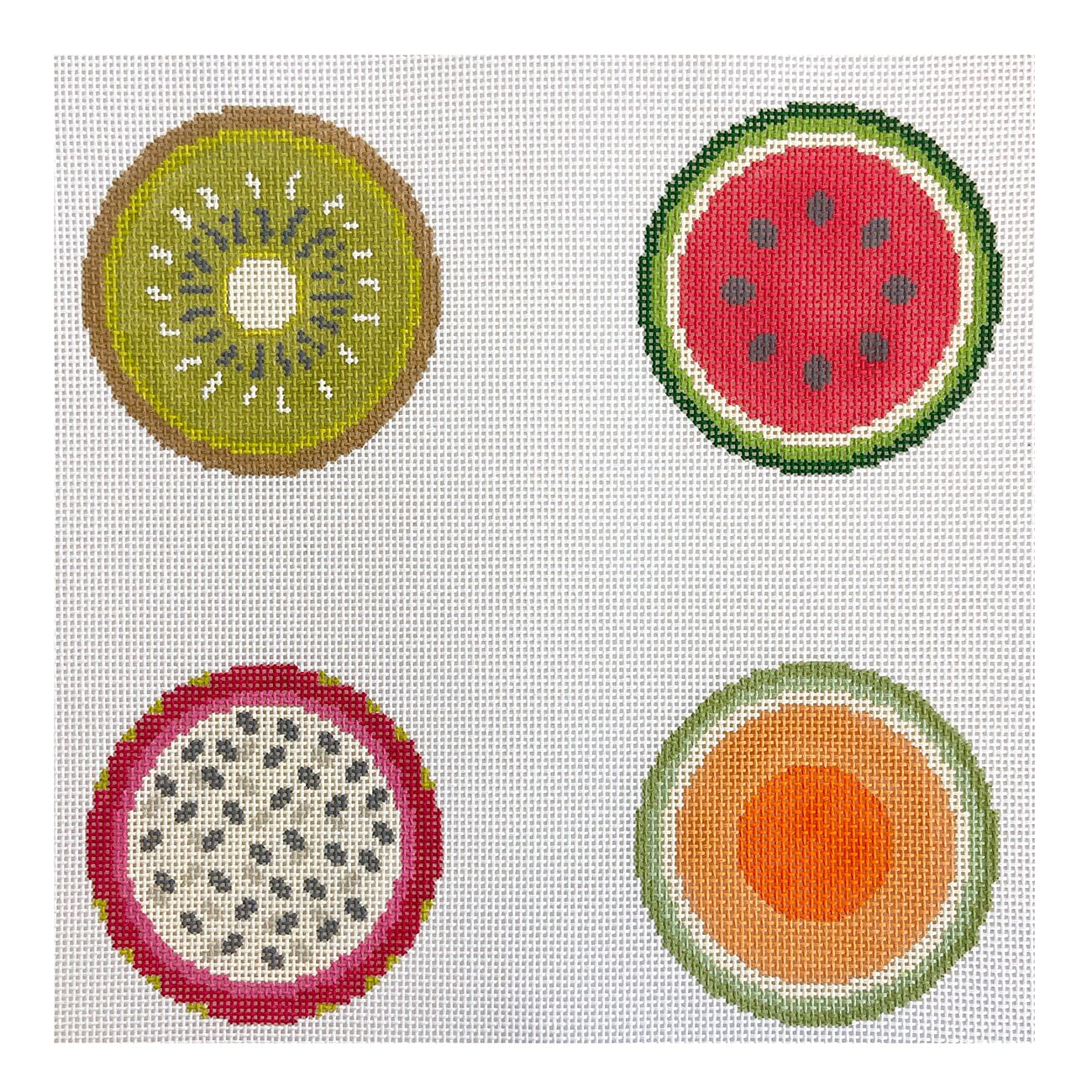 Assorted Fruits Coasters Set